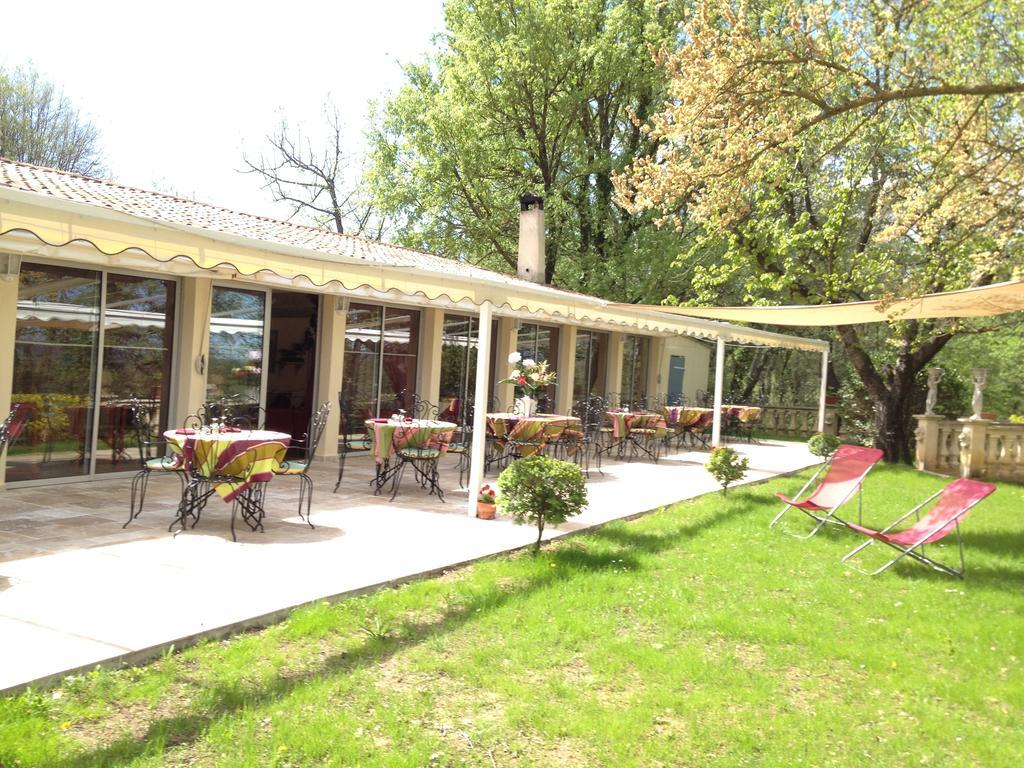Hotel Au Bien Etre Piscine Chauffee Villecroze Esterno foto